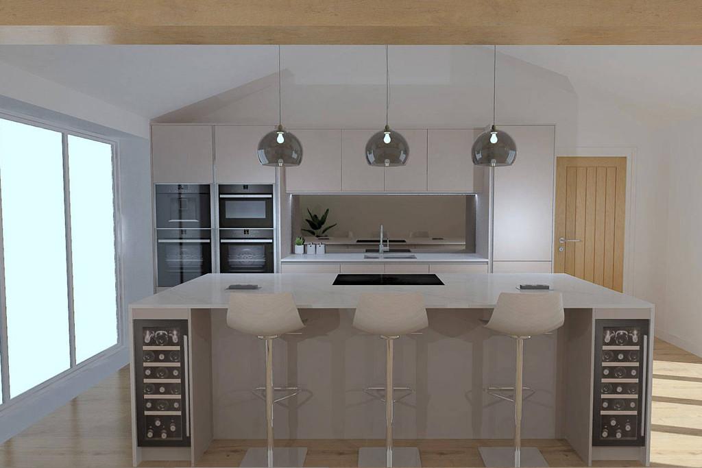 Illustration of kitchen