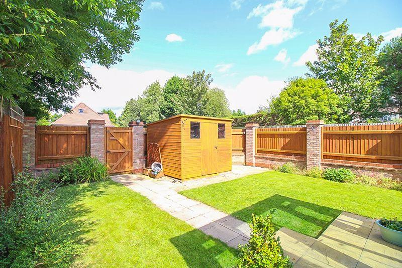 Rear garden