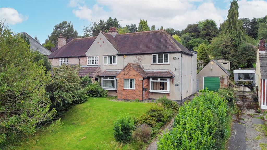 Derby Road, Wingerworth, Chesterfield 3 bed semidetached house for