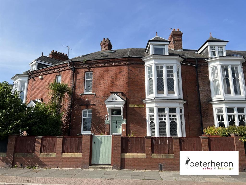 Cedars Crescent, Ashbrooke, Sunderland 6 bed terraced house for sale
