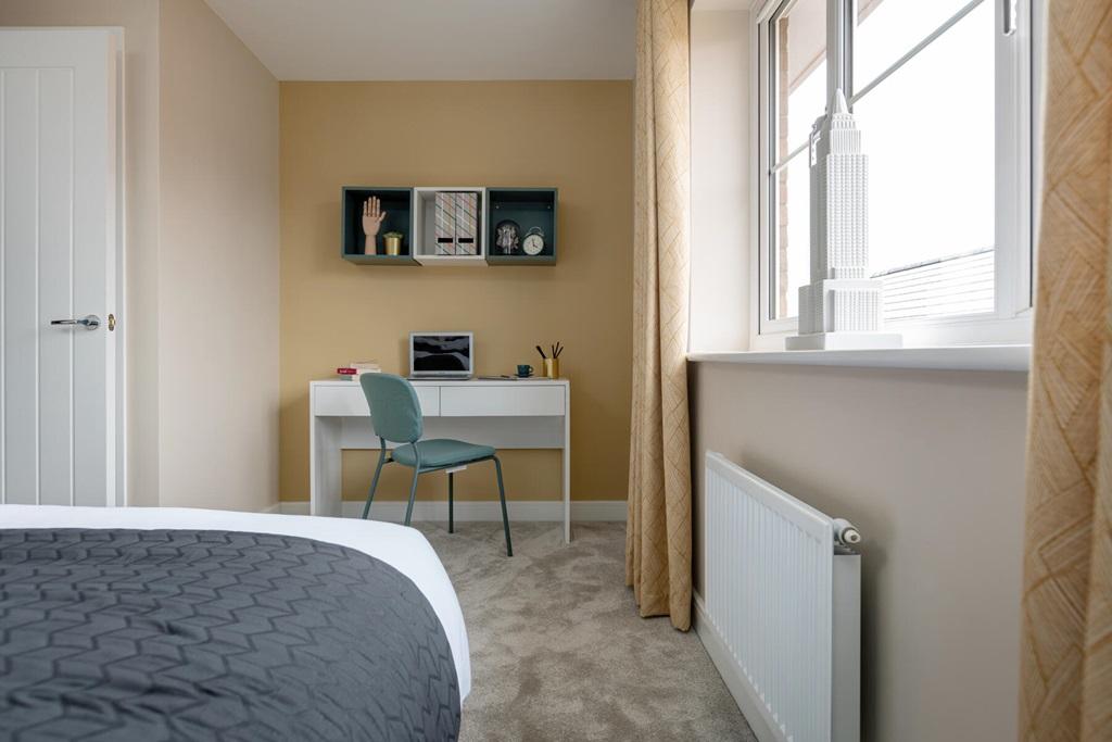 The second bedroom provides the extra space you...