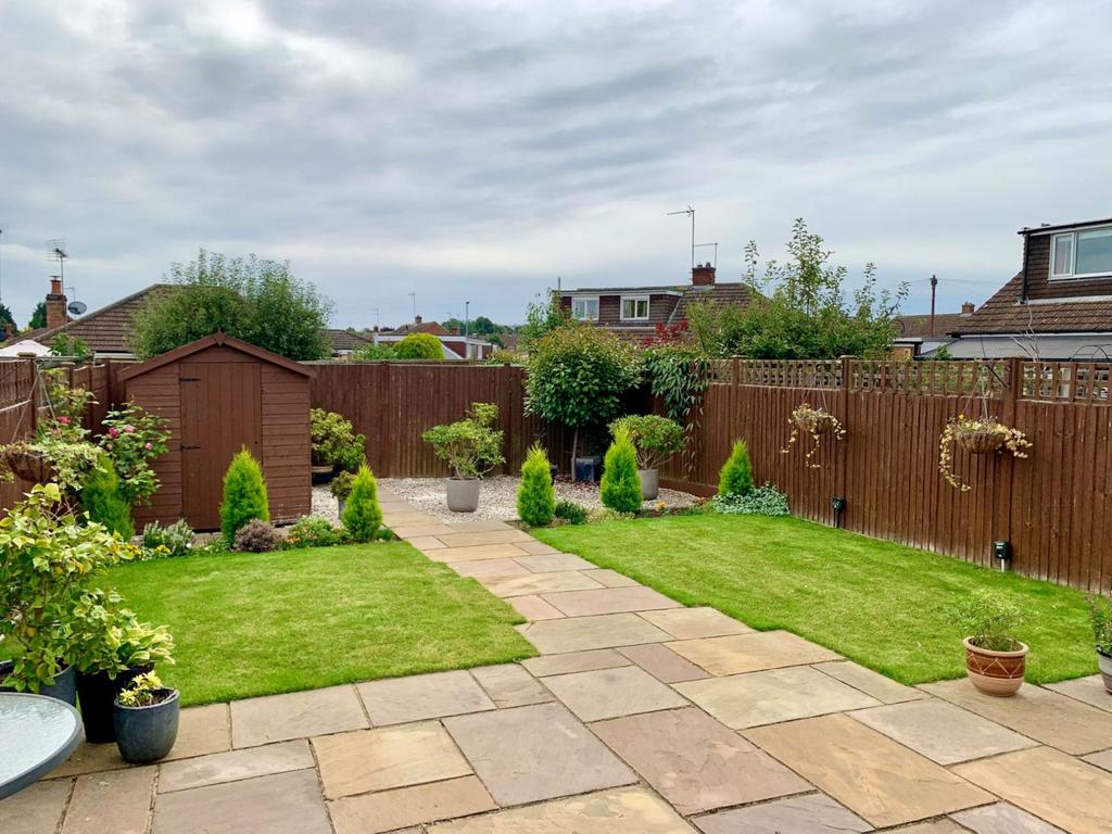 Rear garden