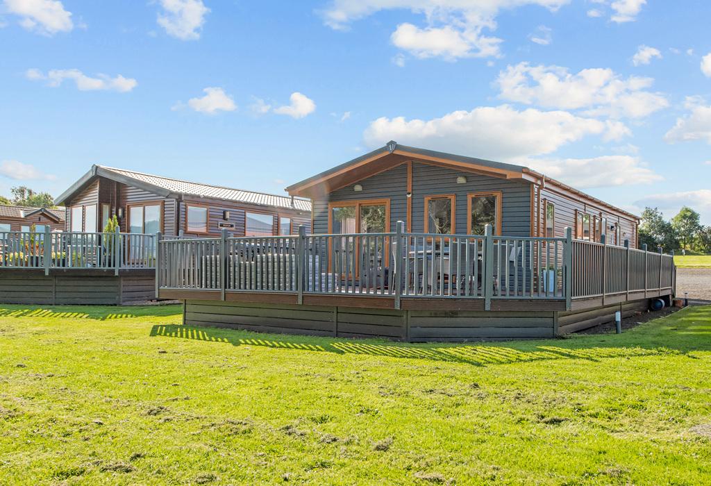 The Lodge, The Woods Caravan Park, Diverswell Farm, Alva, Clackmannanshire 2 bed park home for