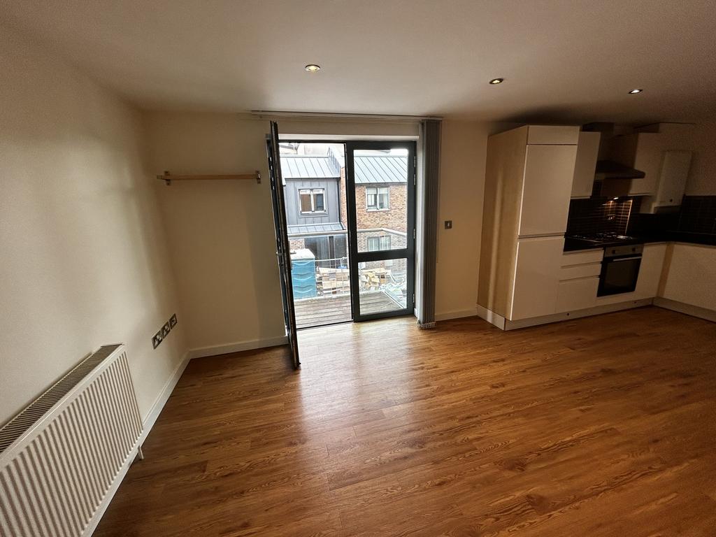 Open plan kitchen / living room