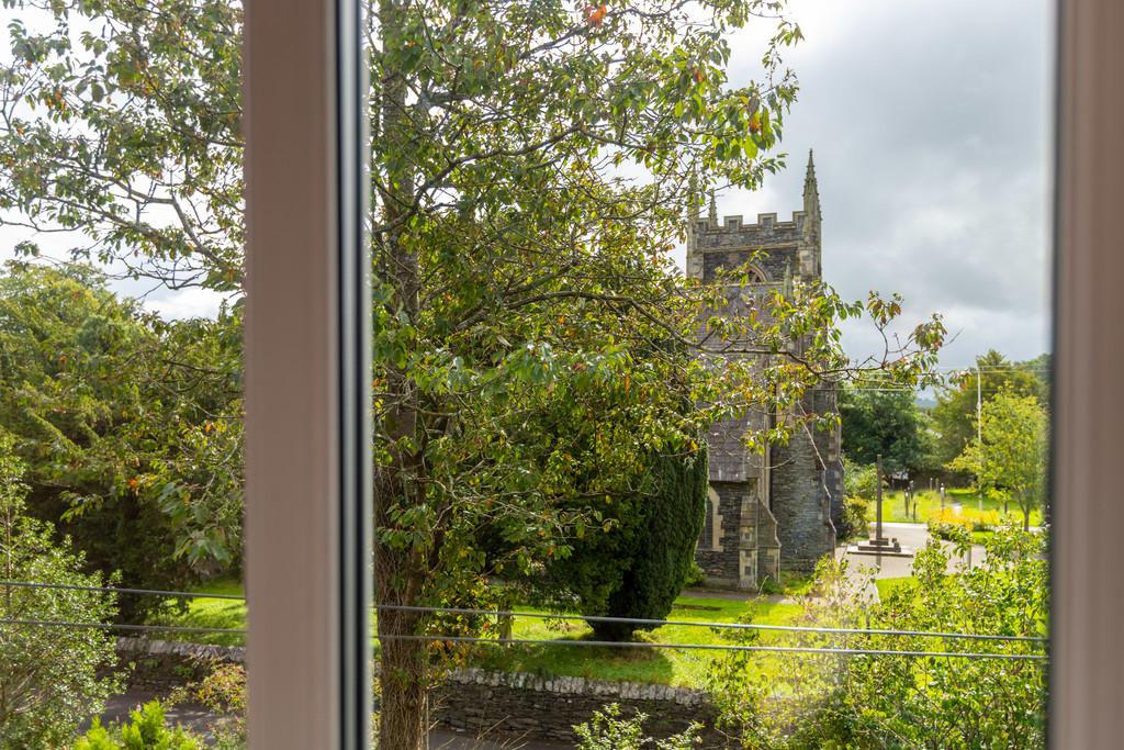 View across towards the Church