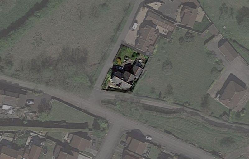 Aerial of plot