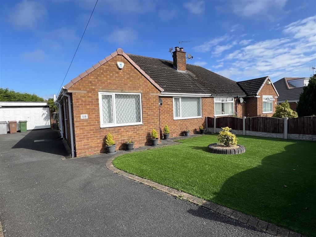 Woodend, Pensby, Wirral 2 bed semidetached bungalow for sale £230,000