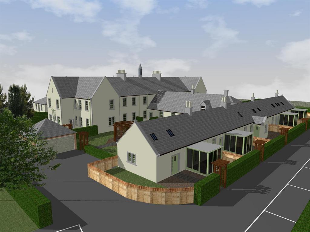 Landscaped cottages