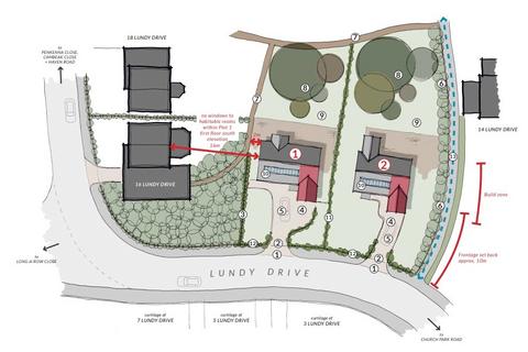 Plot for sale, Lundy Drive, Crackington Haven, Bude, EX23