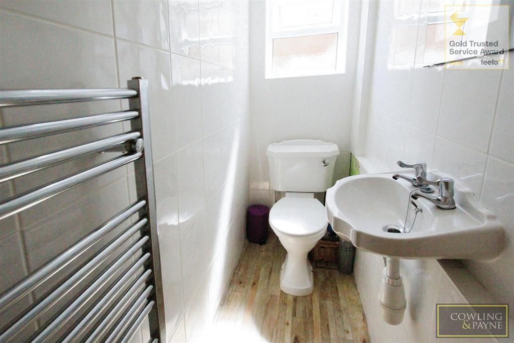Ground floor cloakroom