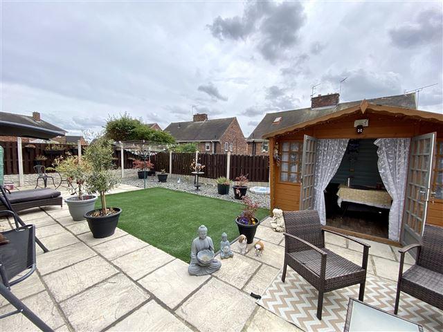Rear garden
