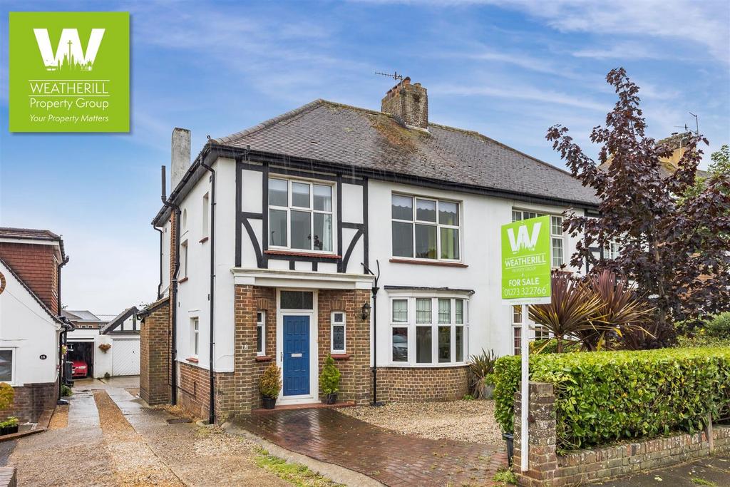 Nevill Avenue, Hove 3 bed semidetached house for sale £650,000