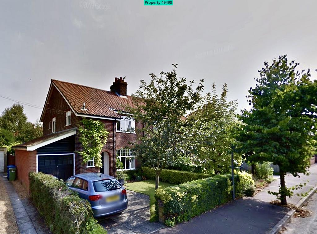 9 Patricia Road, Norwich, NR1 3 bed semidetached house £1,575 pcm (£363 pw)