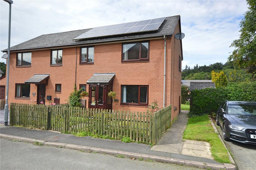 Lon Dolafon, Newtown, Powys, SY16 3 Bed Semi-detached House - £165,000