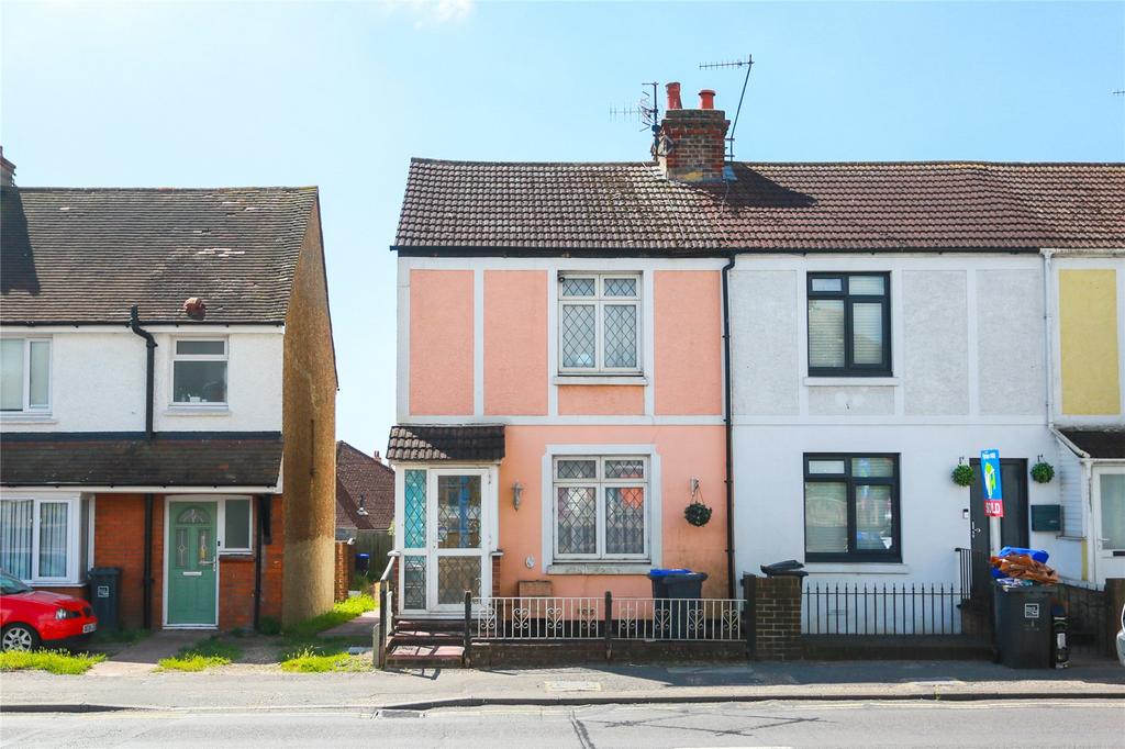 Old Shoreham Road, Southwick, Brighton, West Sussex, BN42 2 bed end of