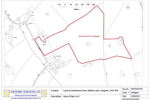 Land for sale - Hargrave, Chester, Cheshire