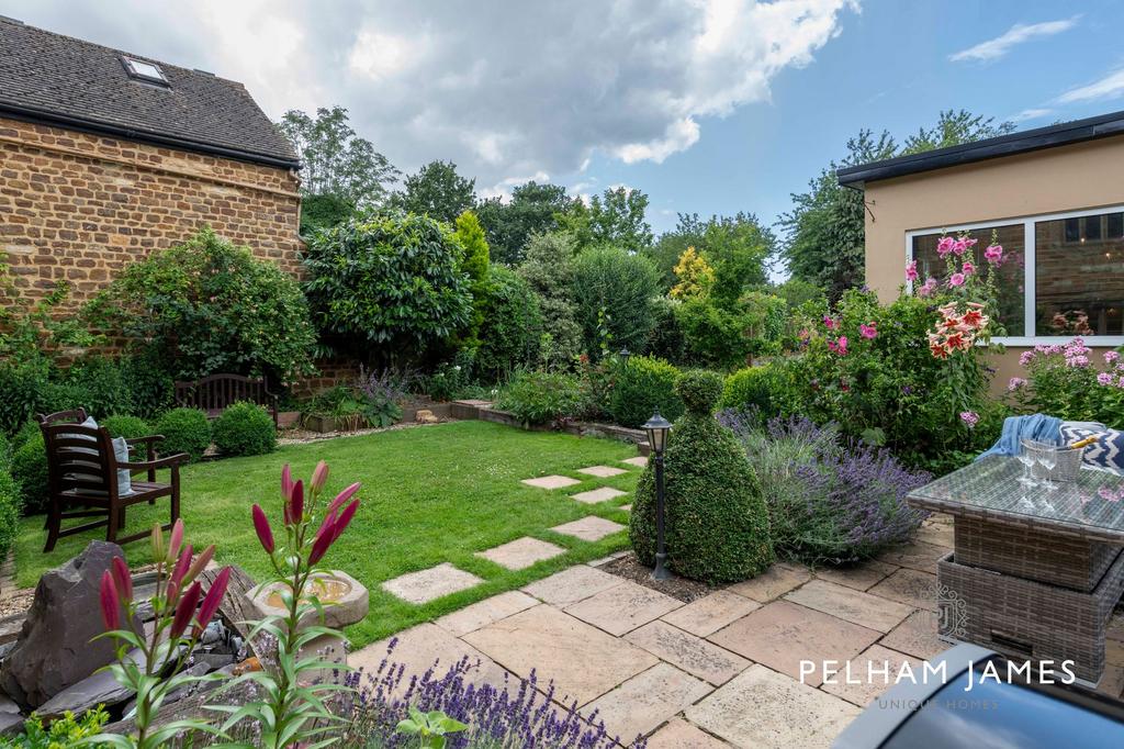 Garden, The Old School House, Caldecott