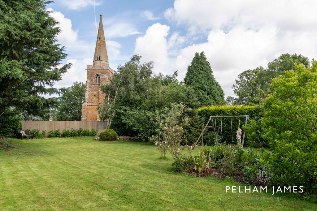 Garden, The Old School House, Caldecott