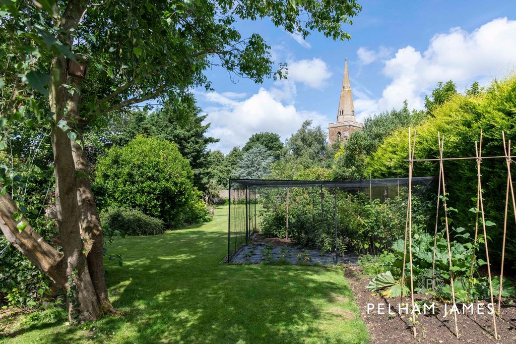 Garden, The Old School House, Caldecott