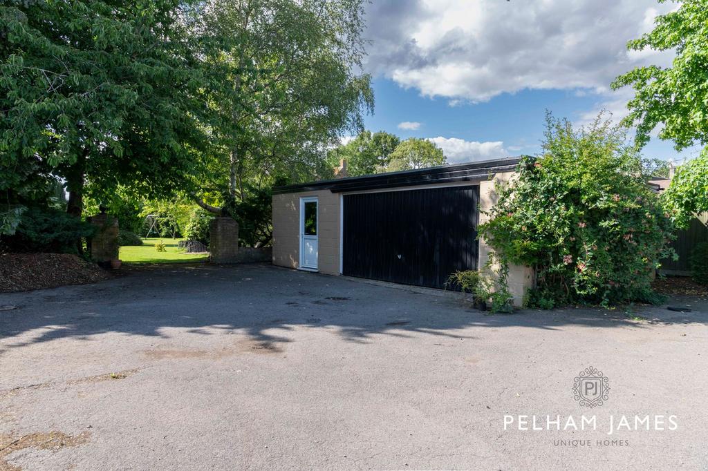 Garage and Driveway, The Old School House,...