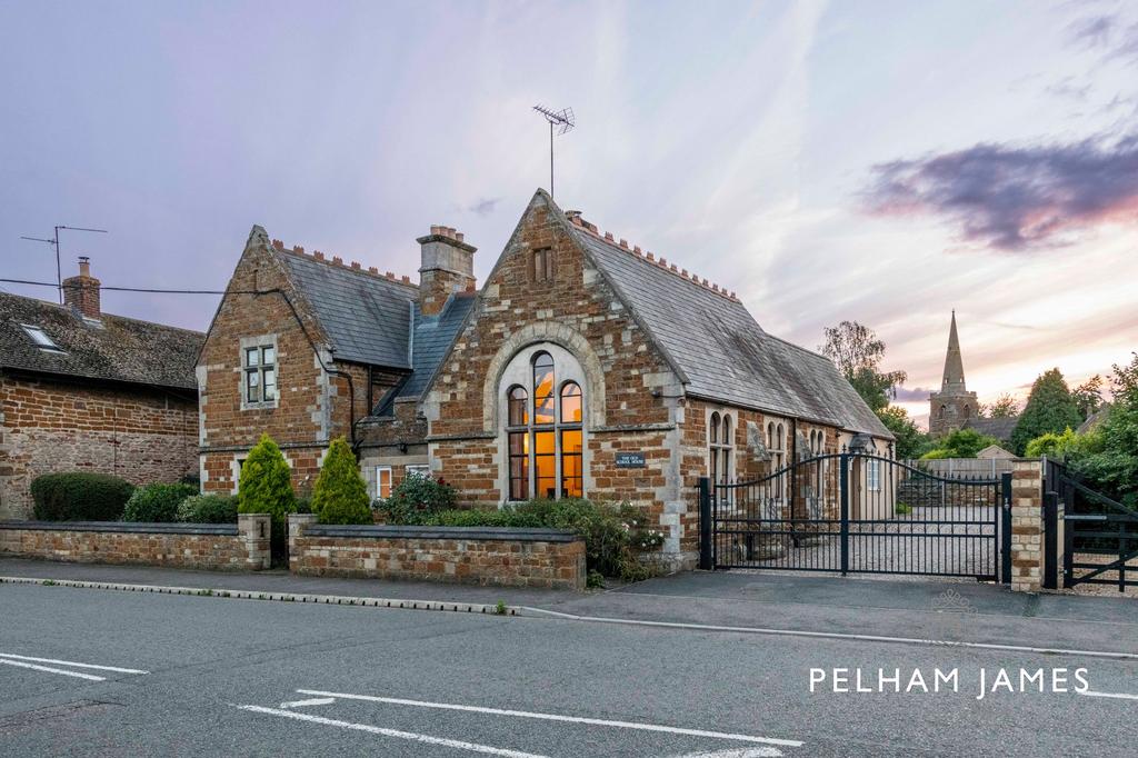 The Old School House, Caldecott at Twilight