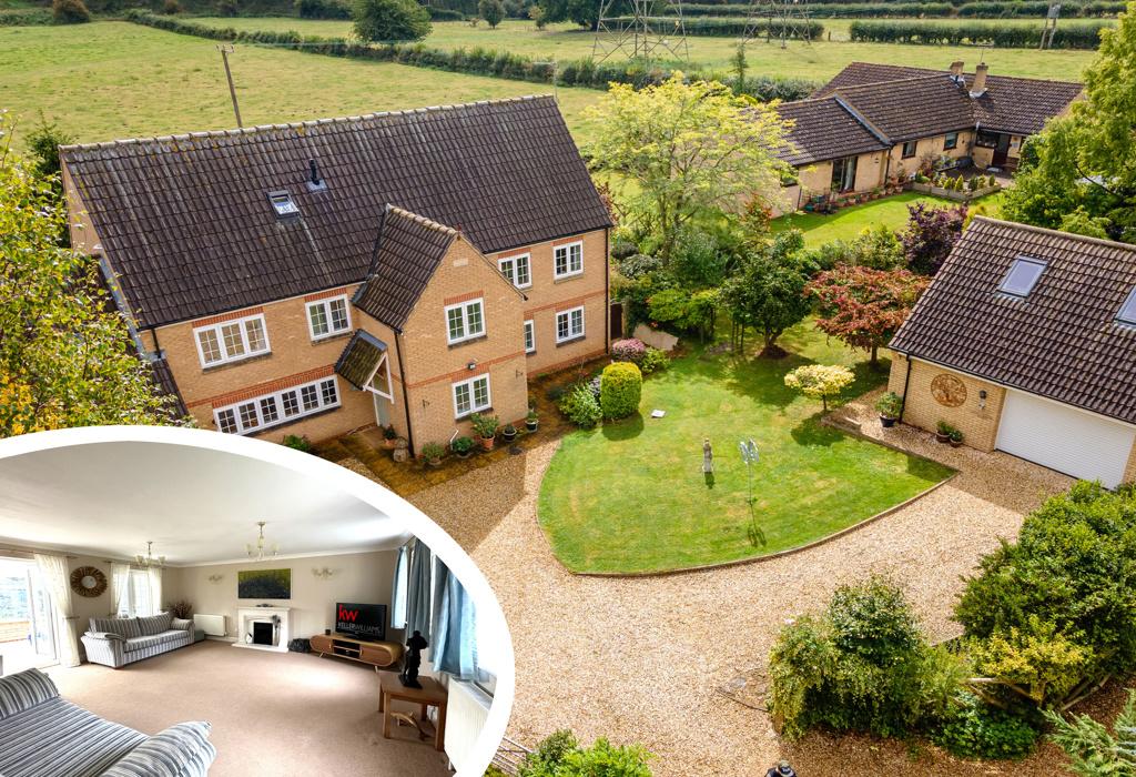 Kettering Road, Stanion, Northamptonshire 6 bed detached house for sale