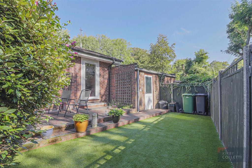 Rear garden