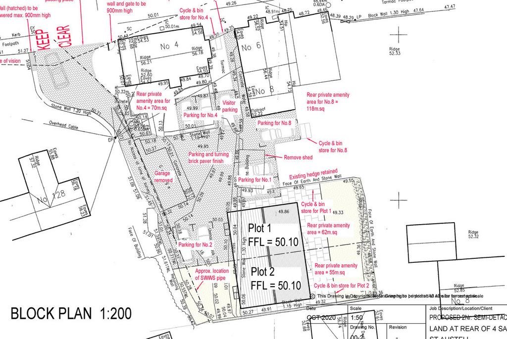4 Sandy Hill, St Austell, PL25 Plot for sale £150,000