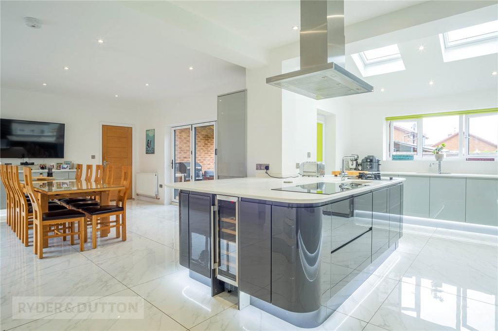 Harden Hills, Shaw, Oldham, Greater... 5 bed detached house for sale