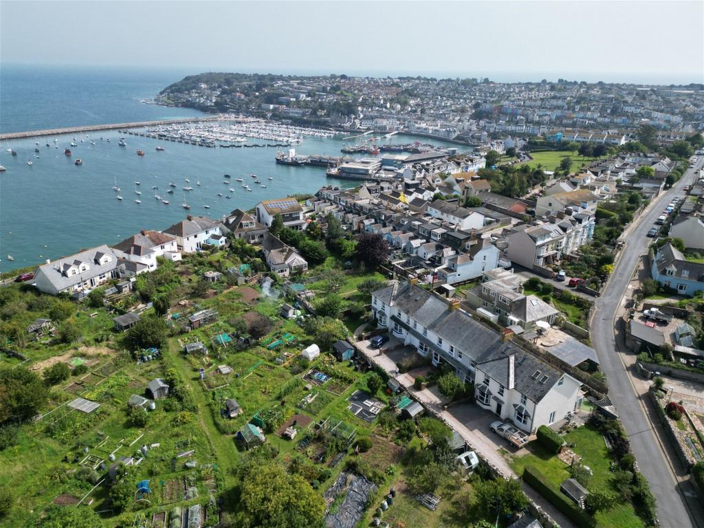 The Mount, Higher Furzeham Road, Brixham 3 bed terraced house for sale