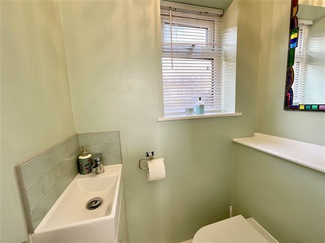 Downstairs wc