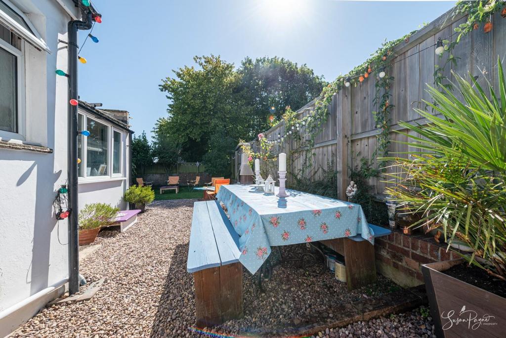 Rear garden