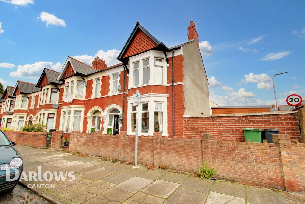 Lansdowne Road, Cardiff 3 bed end of terrace house for sale £340,000