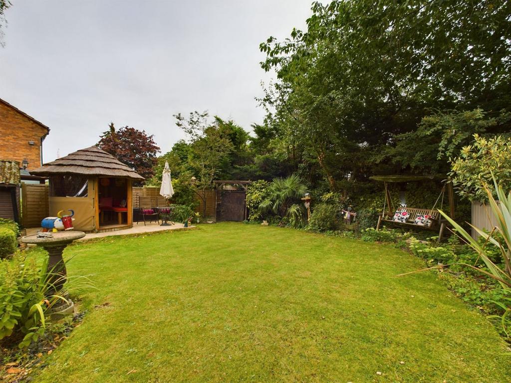 Rear garden