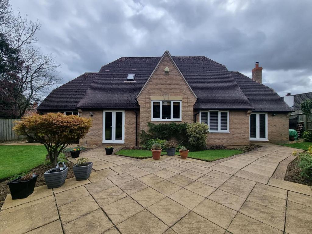 Rear of property