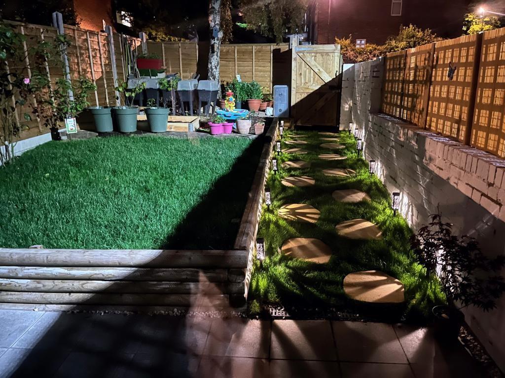 Night time Garden