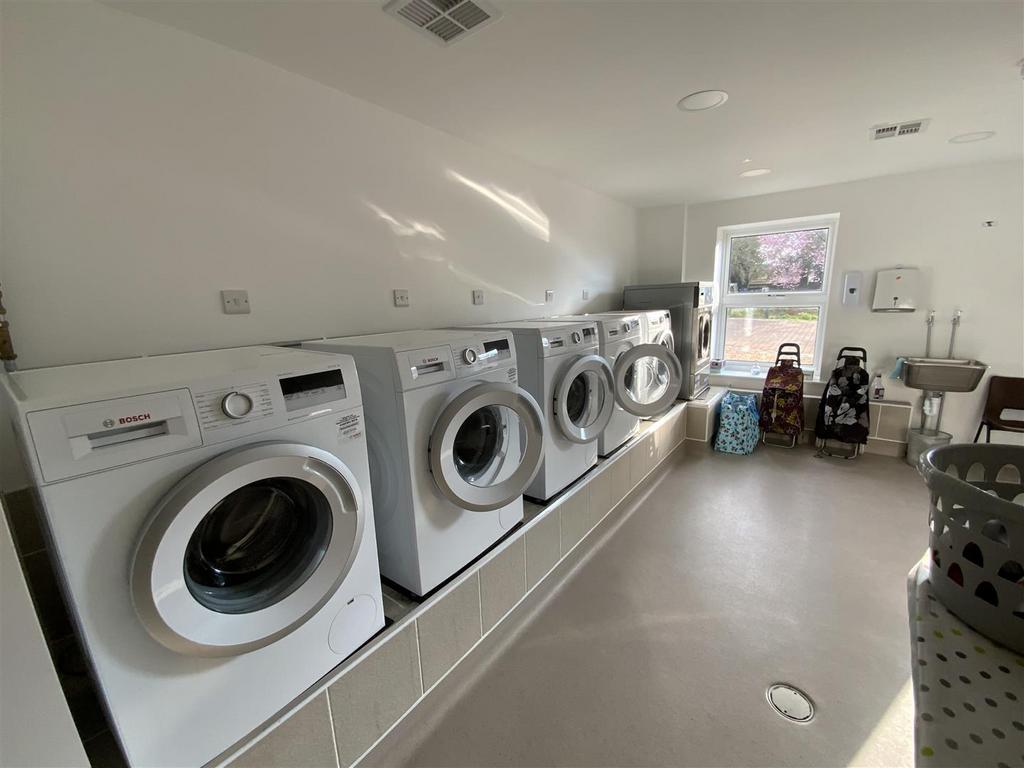 The laundry room