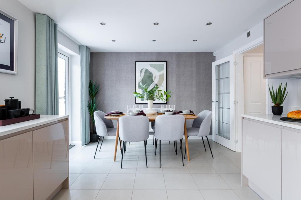 Dining area fit for the whole family