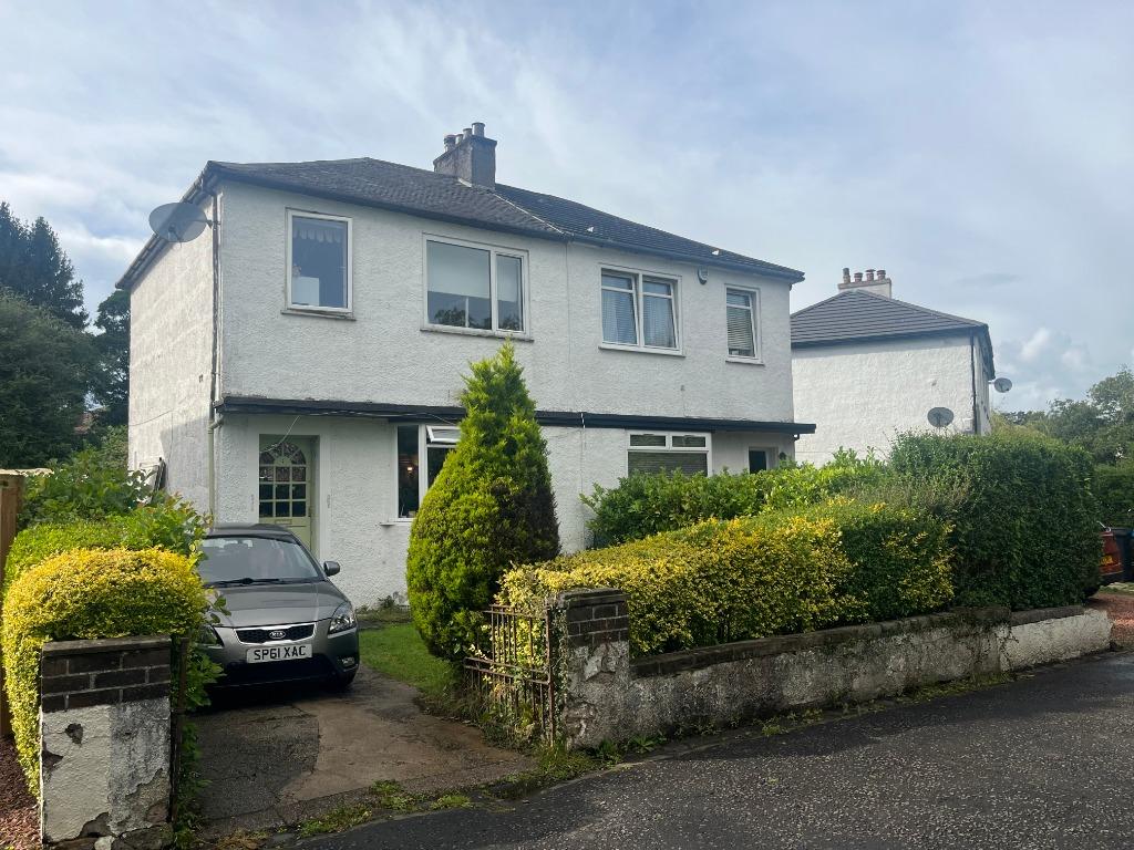 Robslee Crescent, Giffnock, Glasgow, G46 2 bed semidetached house £1,095 pcm (£253 pw)