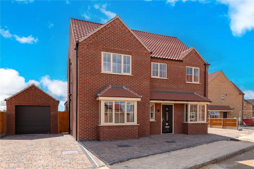 Coteland Road, Ruskington, Sleaford, Lincolnshire, NG34 4 bed detached house for sale £430,000