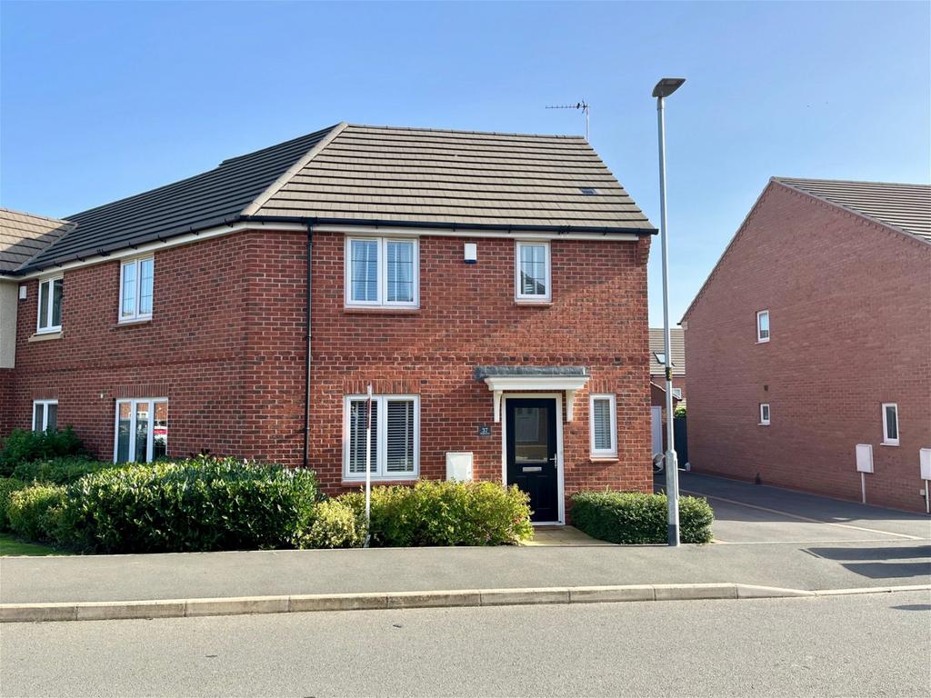Sheppard Way, Rothley, Leicester, Leicestershire, LE7 7WG 3 bed end of