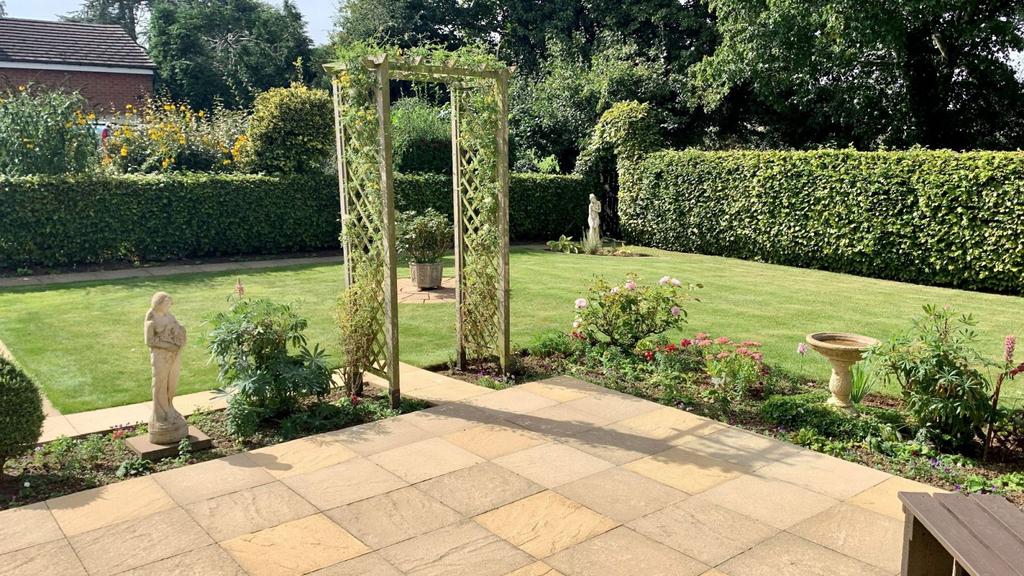 Rear garden