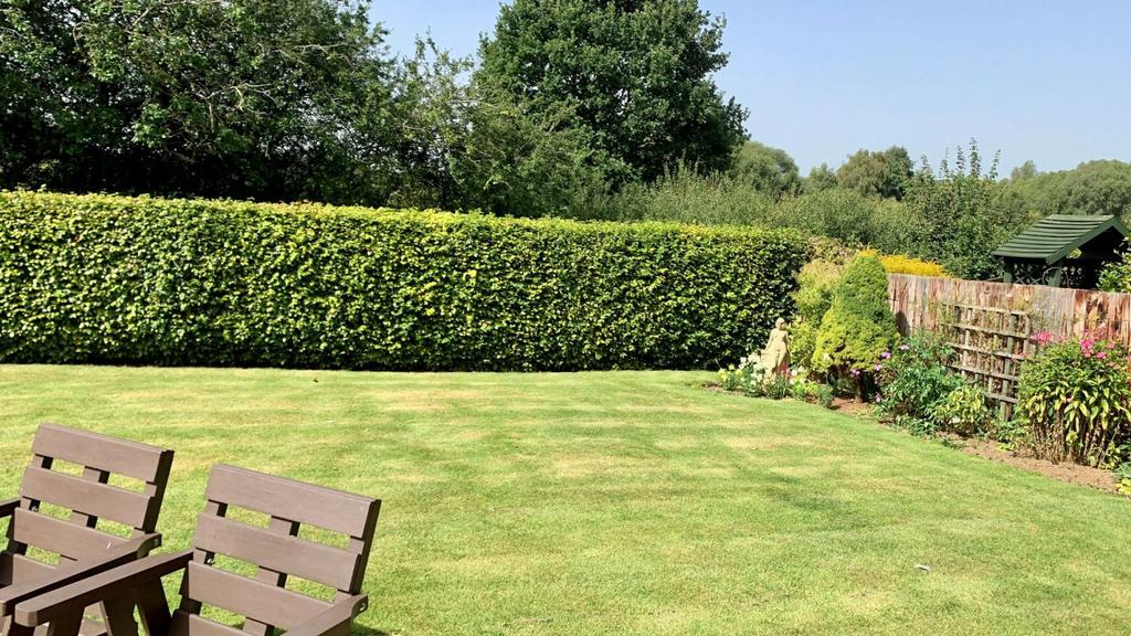 Rear garden
