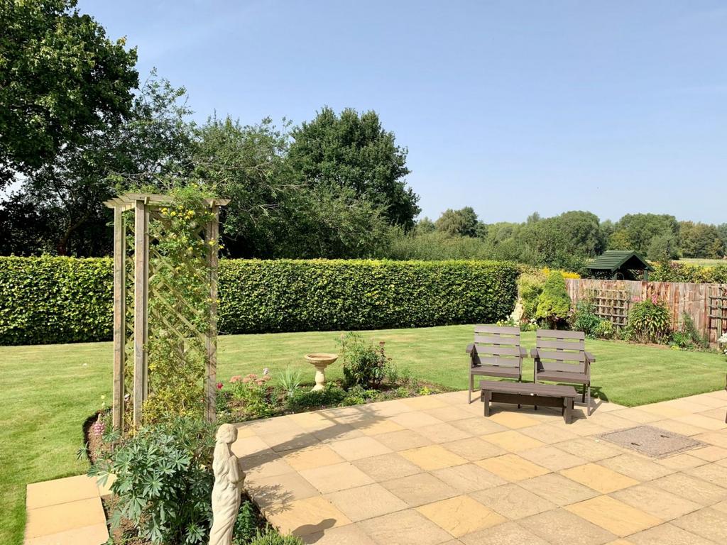 Rear garden