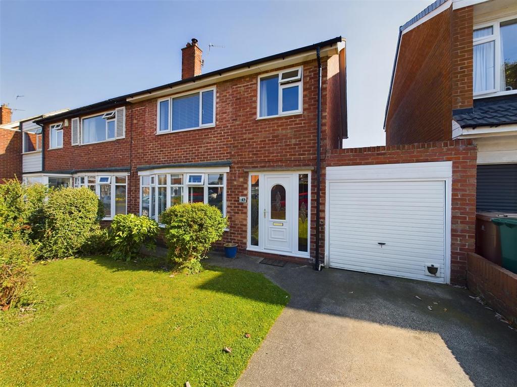 Woodburn Drive, Whitley Bay 3 bed semidetached house £389,950