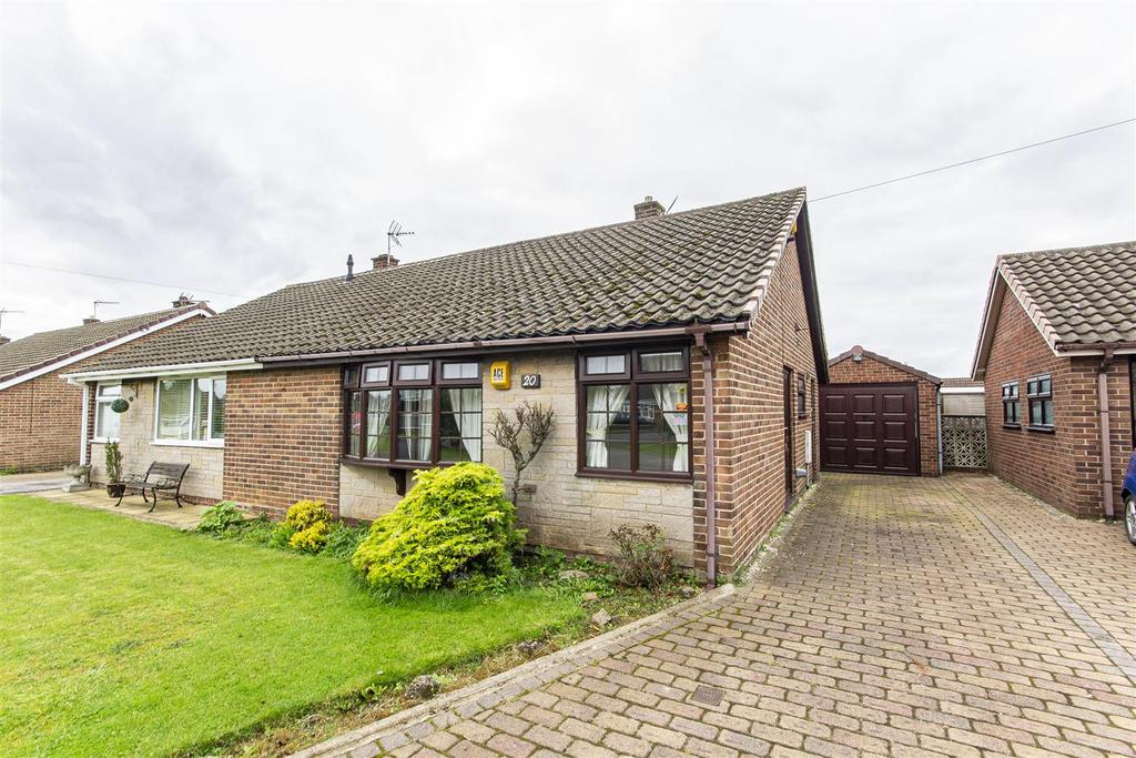 Hudson Mount, Bolsover, Chesterfield 2 bed semidetached bungalow for