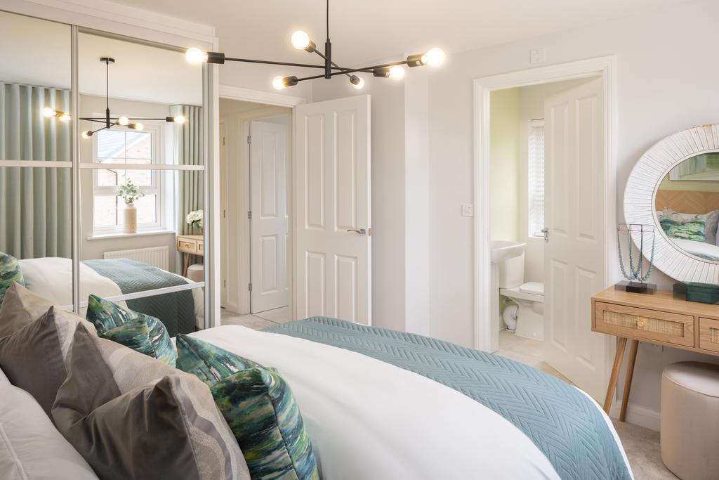 Internal image of the main bedroom in the moresby