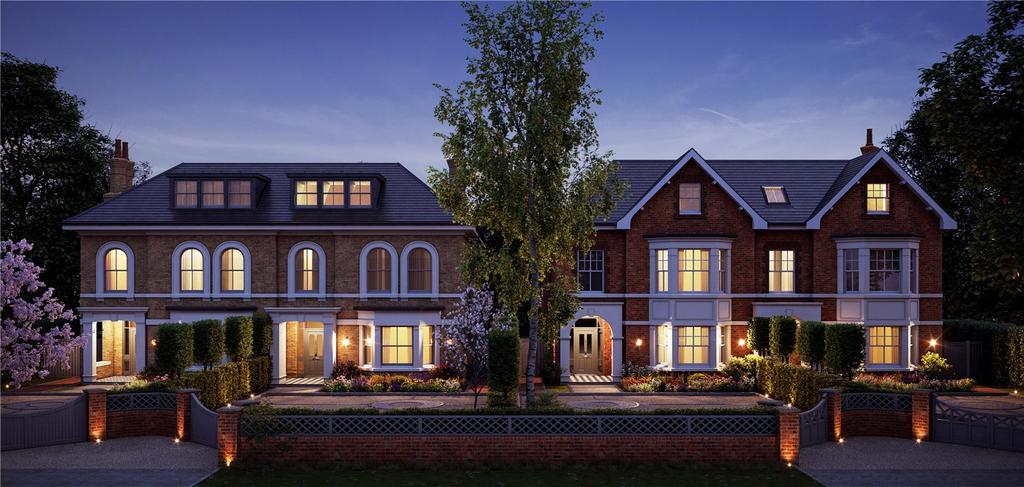 Dusk Front Elevation