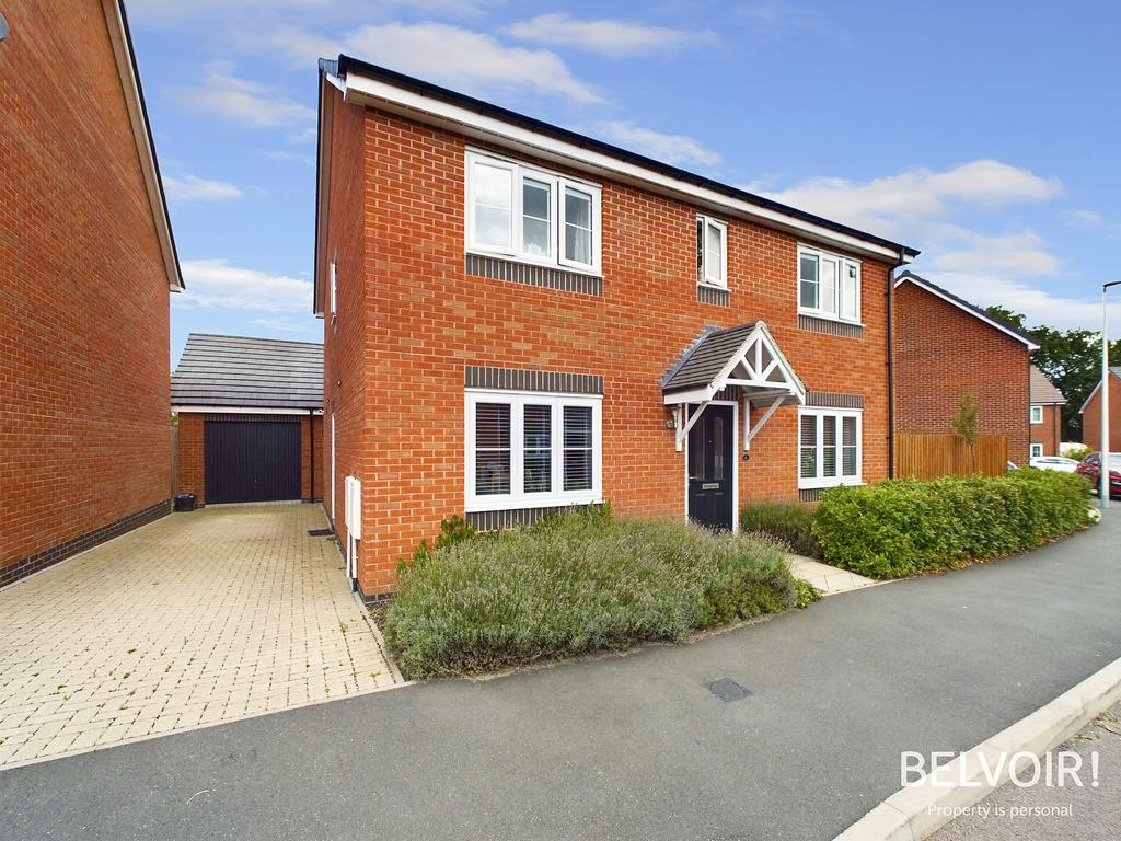 Sycamore Way, Shawbury, Shrewsbury, SY4 4 bed detached house for sale £400,000
