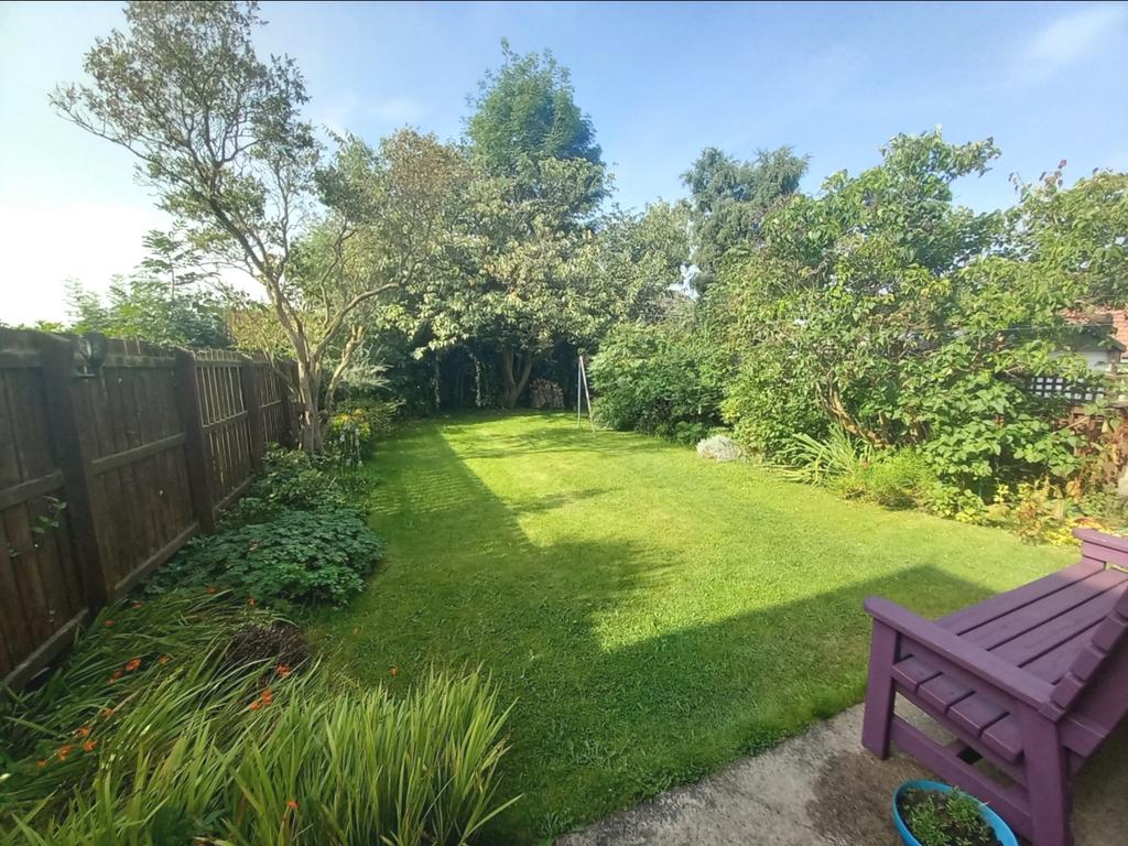 Rear garden